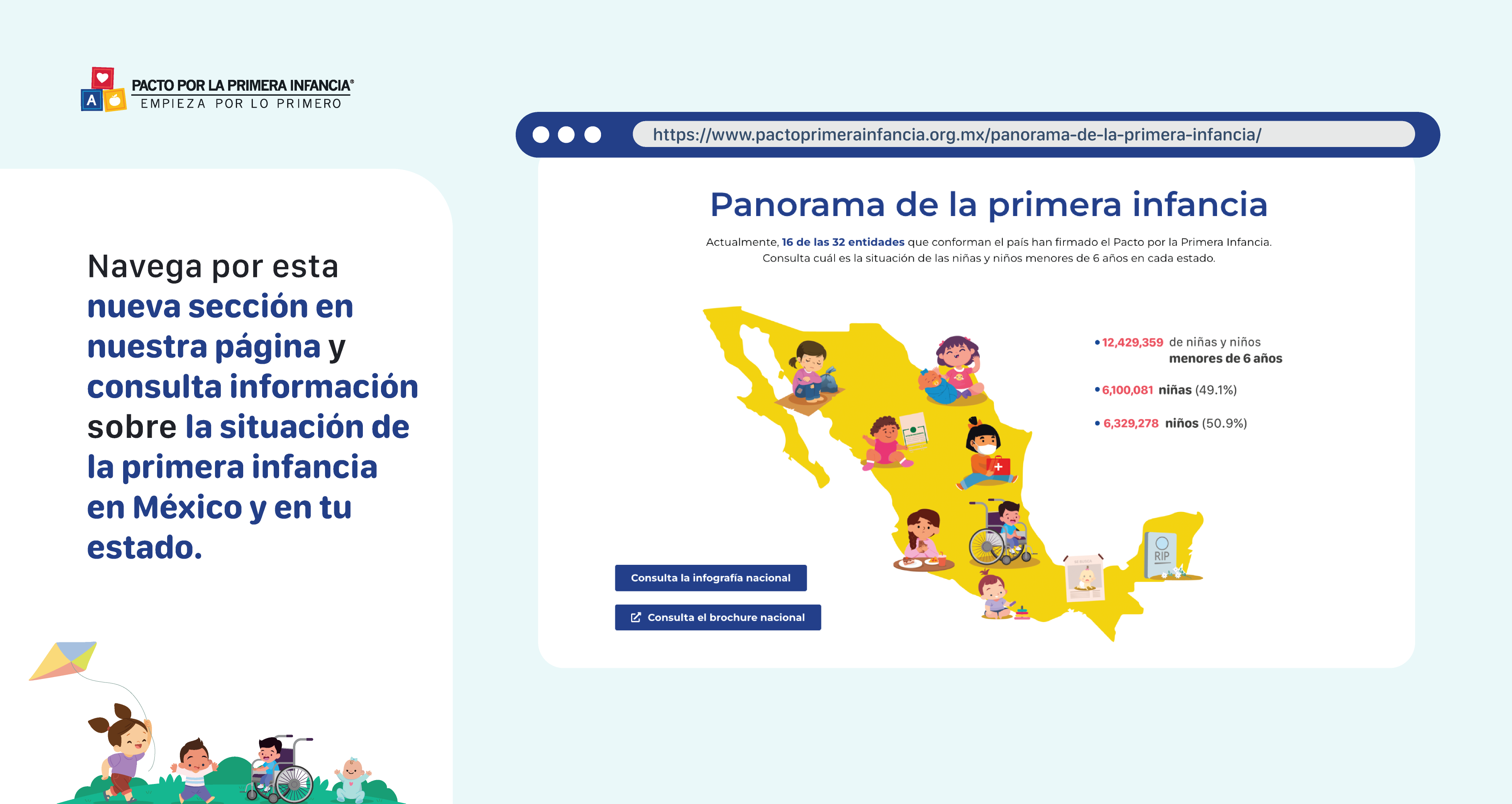 Estrenamos la sección Panorama de la primera infancia en México - Pacto ...